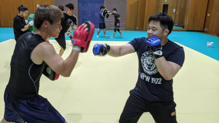 米子練習会7月16日・19日練習日記「新体制3週目・プロの総合格闘家来襲？」練習会は毎週日曜日としばらくのあいだ毎週木曜日に開催！